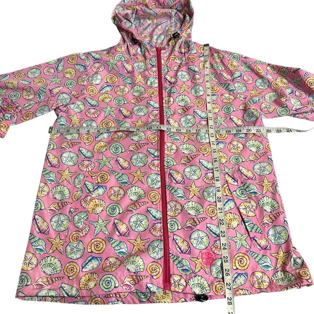 Simply Southern Full Zip Shell Windbreaker Rain Jacket Size Large - Picture 5 of 10
